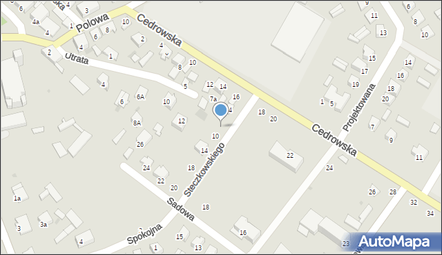 Stawiski, Steczkowskiego Stanisława, płk., 8, mapa Stawiski