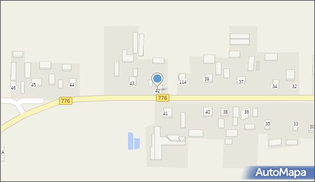 Stawiszyce, Stawiszyce, 42, mapa Stawiszyce