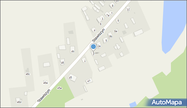 Stawiszyn, Stawiszyn, 2, mapa Stawiszyn