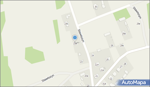 Stawiszyn, Stawiszyn, 23a, mapa Stawiszyn