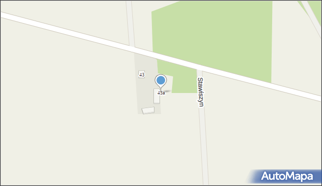 Stawiszyn, Stawiszyn, 43a, mapa Stawiszyn