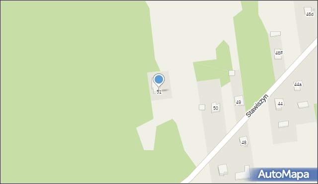 Stawiszyn, Stawiszyn, 51, mapa Stawiszyn