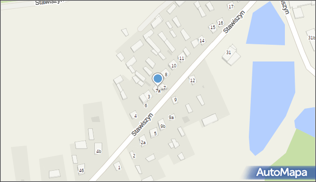 Stawiszyn, Stawiszyn, 7a, mapa Stawiszyn