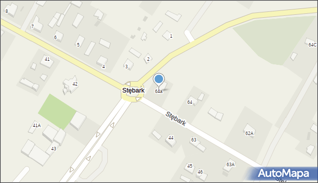 Stębark, Stębark, 64a, mapa Stębark