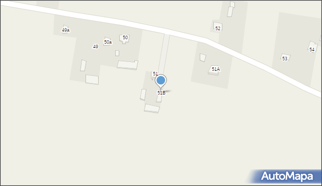 Stefanów, Stefanów, 51B, mapa Stefanów