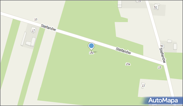 Stefanów, Stefanów, 15c, mapa Stefanów