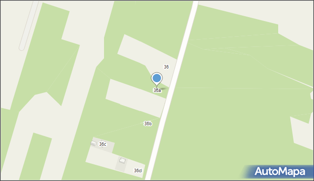 Stefanów, Stefanów, 36a, mapa Stefanów