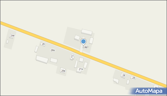 Stefanów, Stefanów, 31a, mapa Stefanów