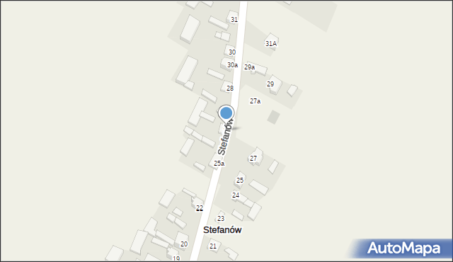 Stefanów, Stefanów, 26, mapa Stefanów