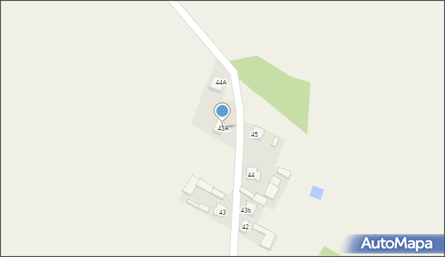 Stefanów, Stefanów, 43A, mapa Stefanów
