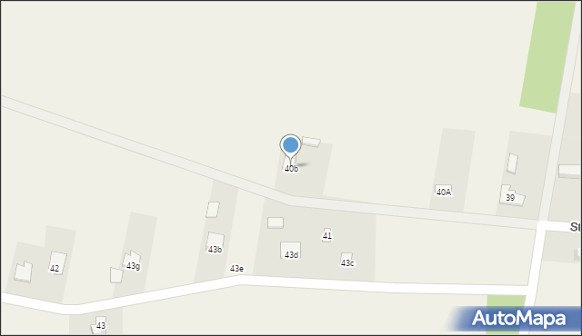 Stefanów Ruszkowski, Stefanów Ruszkowski, 40b, mapa Stefanów Ruszkowski