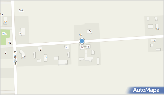 Stefanów Ruszkowski, Stefanów Ruszkowski, 4a, mapa Stefanów Ruszkowski