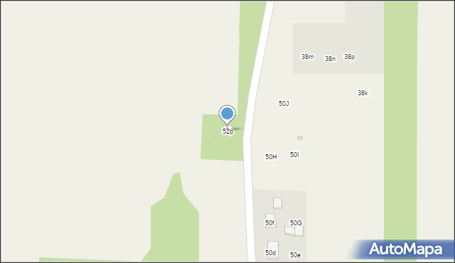 Stefanów Ruszkowski, Stefanów Ruszkowski, 52p, mapa Stefanów Ruszkowski