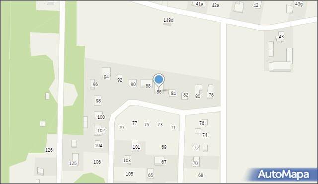 Stefanów Ruszkowski, Stefanów Ruszkowski, 86, mapa Stefanów Ruszkowski