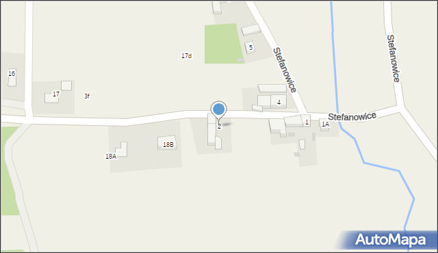 Stefanowice, Stefanowice, 2, mapa Stefanowice