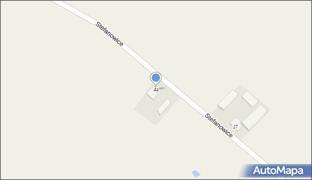 Stefanowice, Stefanowice, 44, mapa Stefanowice