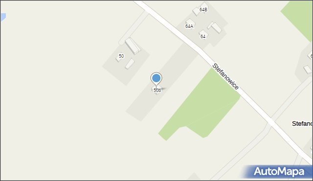 Stefanowice, Stefanowice, 50b, mapa Stefanowice