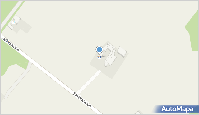 Stefanowice, Stefanowice, 63, mapa Stefanowice