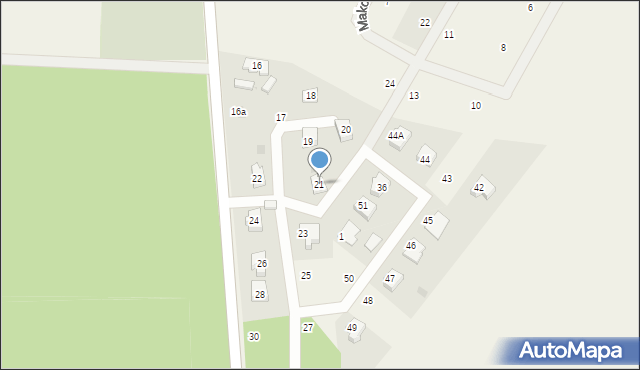 Stefanowo, Stefanowo, 21, mapa Stefanowo