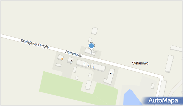 Stefanowo, Stefanowo, 3, mapa Stefanowo