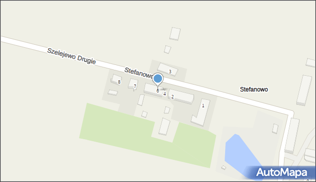 Stefanowo, Stefanowo, 6, mapa Stefanowo