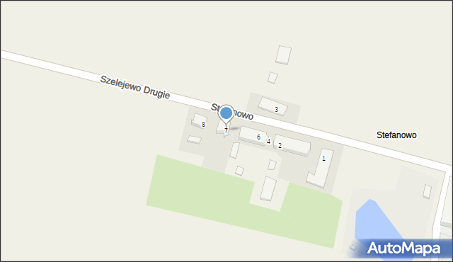Stefanowo, Stefanowo, 7, mapa Stefanowo