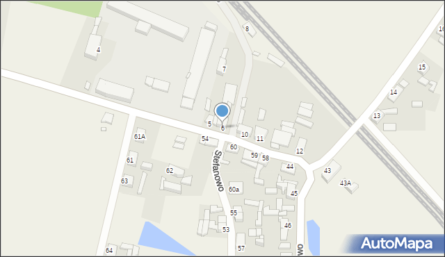 Stefanowo, Stefanowo, 6, mapa Stefanowo