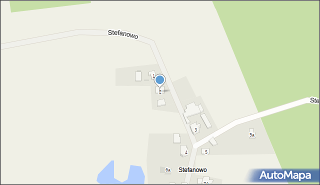 Stefanowo, Stefanowo, 2, mapa Stefanowo