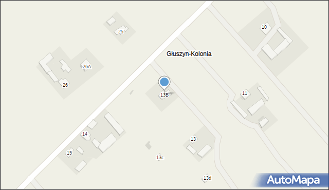 Stefanowo, Stefanowo, 13B, mapa Stefanowo