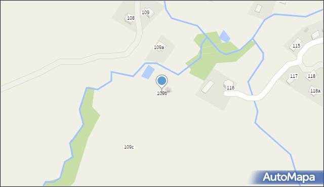 Stefkowa, Stefkowa, 109b, mapa Stefkowa