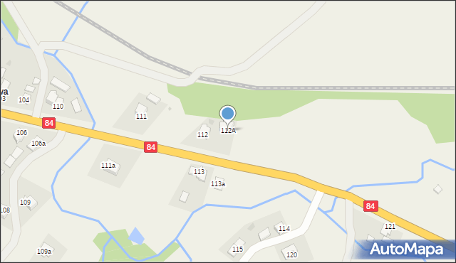 Stefkowa, Stefkowa, 112A, mapa Stefkowa