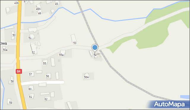 Stefkowa, Stefkowa, 54, mapa Stefkowa