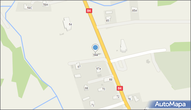 Stefkowa, Stefkowa, 64a, mapa Stefkowa