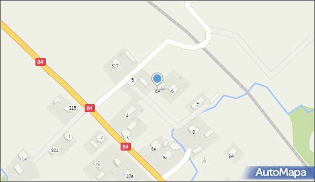 Stefkowa, Stefkowa, 6A, mapa Stefkowa