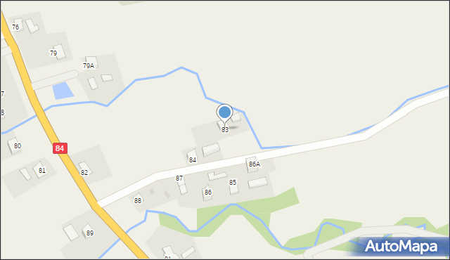 Stefkowa, Stefkowa, 83, mapa Stefkowa
