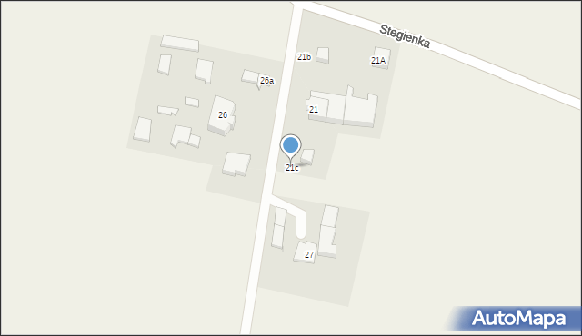 Stegienka, Stegienka, 21c, mapa Stegienka