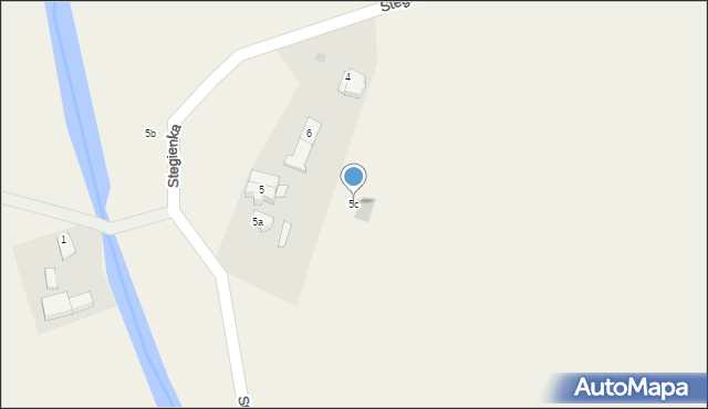 Stegienka, Stegienka, 5c, mapa Stegienka