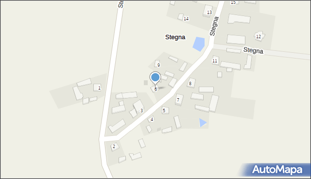 Stegna, Stegna, 6, mapa Stegna