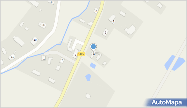 Stegny, Stegny, 4, mapa Stegny
