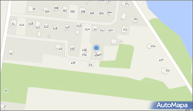Steklno, Steklno, 43H, mapa Steklno