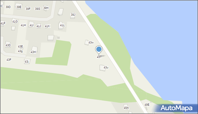 Steklno, Steklno, 43T, mapa Steklno