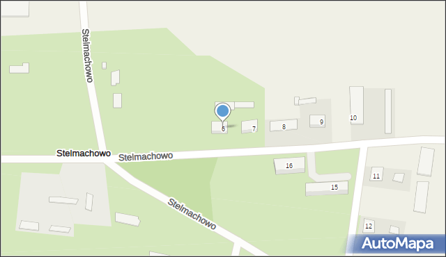 Stelmachowo, Stelmachowo, 6, mapa Stelmachowo