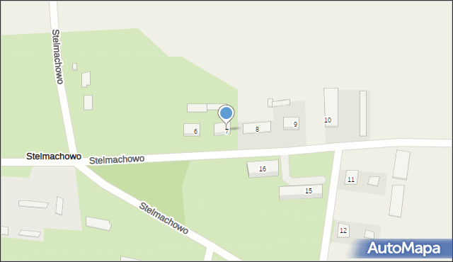 Stelmachowo, Stelmachowo, 7, mapa Stelmachowo