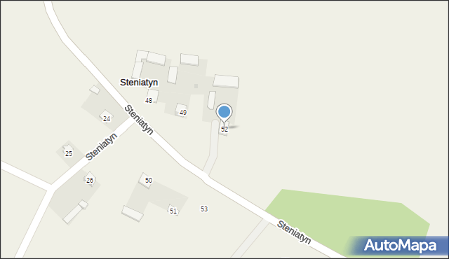 Steniatyn, Steniatyn, 52, mapa Steniatyn