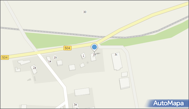 Stępień, Stępień, 1d, mapa Stępień