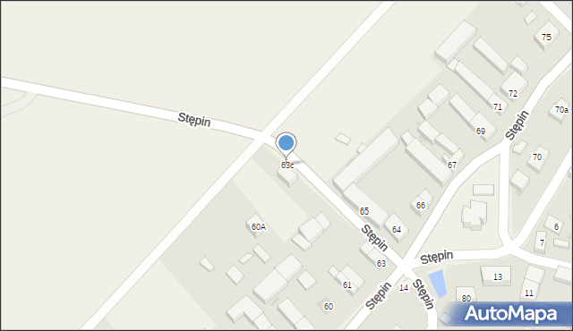 Stępin, Stępin, 63c, mapa Stępin