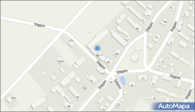 Stępin, Stępin, 65, mapa Stępin