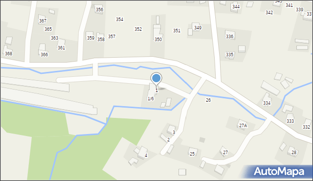 Stępina, Stępina, 1, mapa Stępina