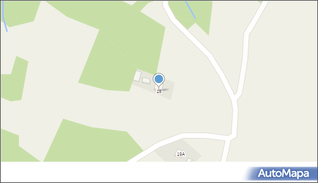 Stępina, Stępina, 18, mapa Stępina