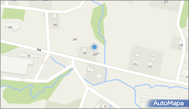 Stępina, Stępina, 200, mapa Stępina